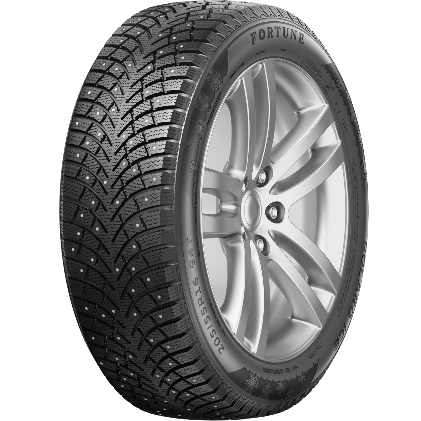 Prinx Fortune 225/55  R17 Polaro Ice 101T TL (210 шип.)