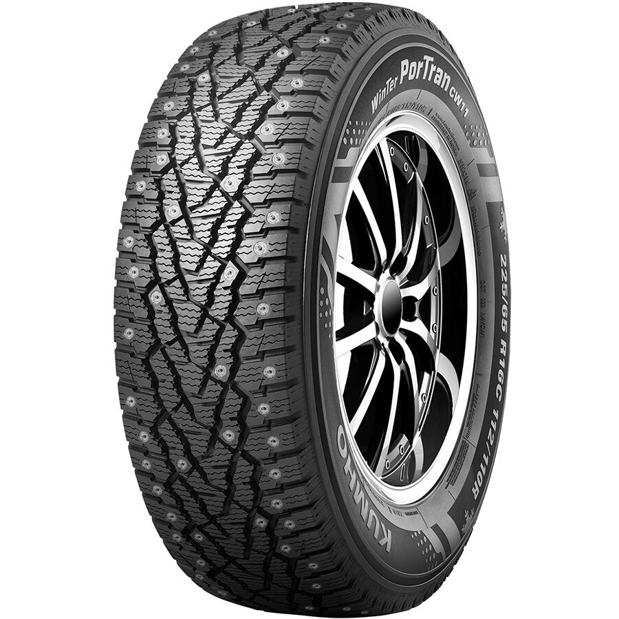 Kumho 195/75  R16C CW11 107/105R R C шип