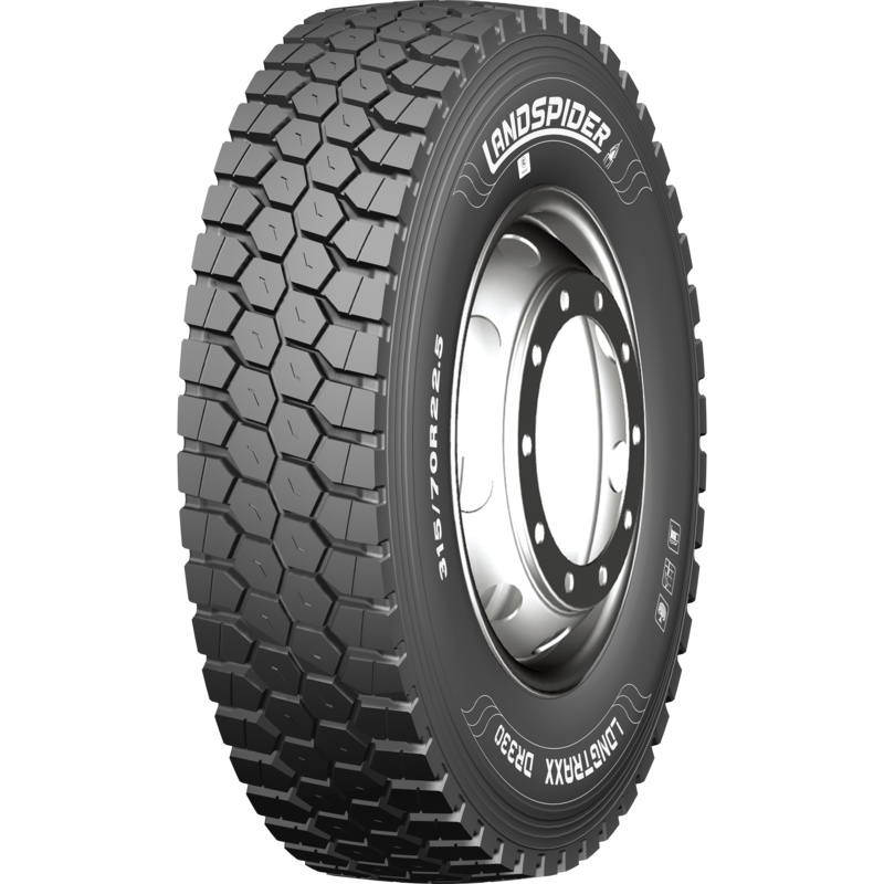 Landspider 315/80R22,5 154/151M (157/154L) Longtraxx DR330 TL 20PR ТАИЛАНД