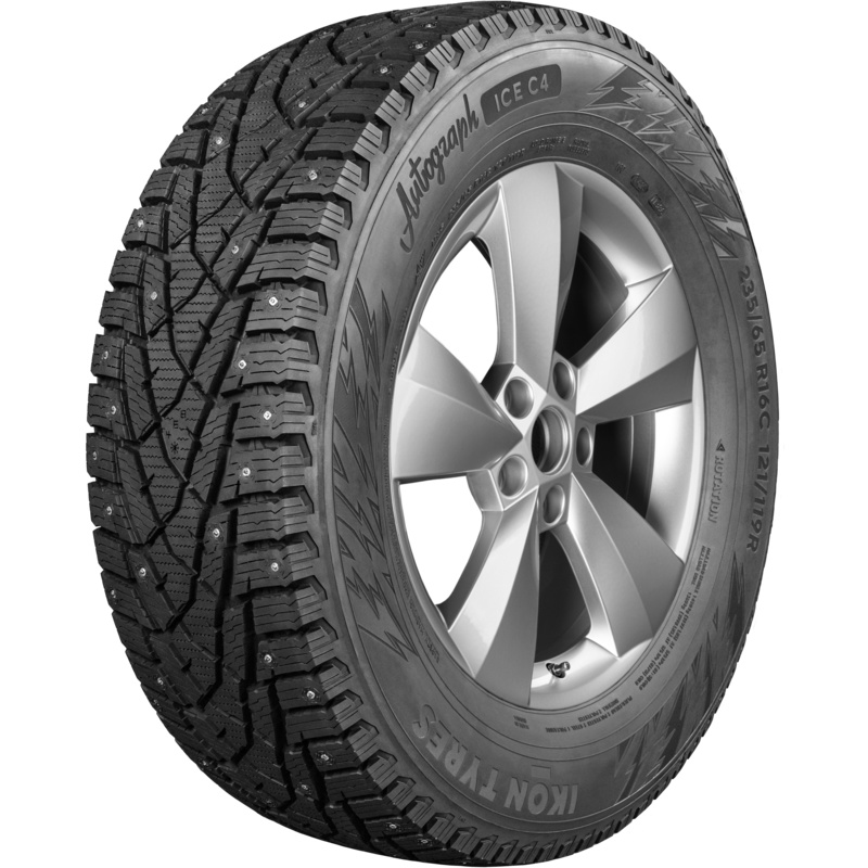 Ikon 235/65  R16C Autograph Ice C4 121/119R TL (шип.)